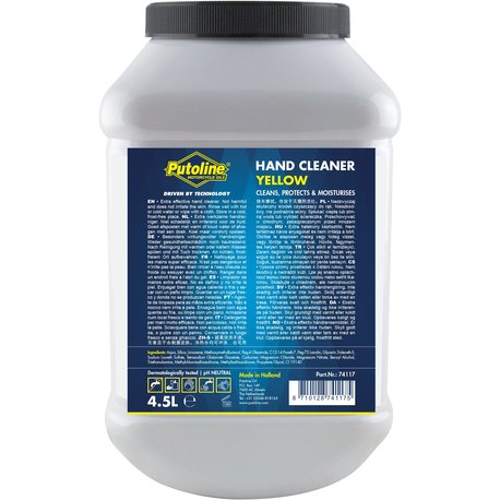 Putoline Hand Cleaner Yellow Geel handreiniger 4,5 liter