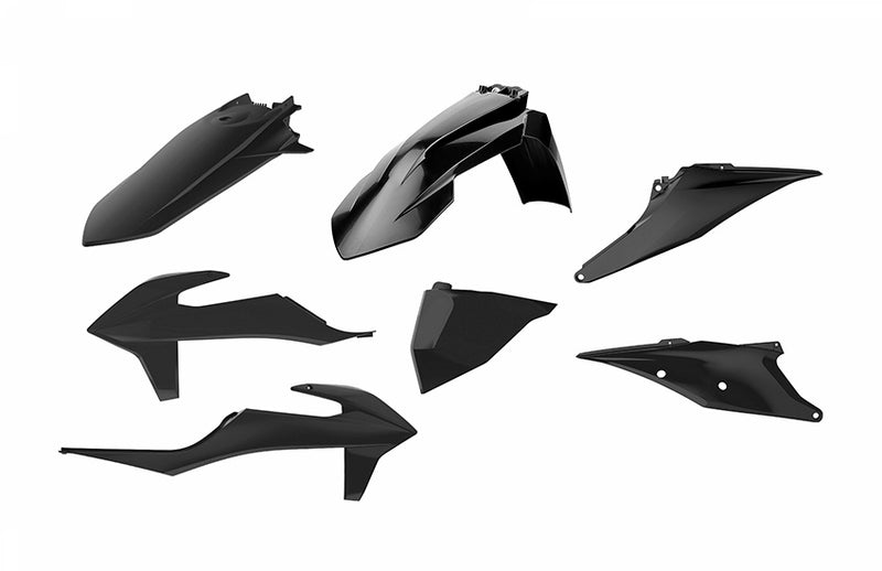 Polisport Plasticset Zwart KTM 150 EXC TPI/250 EXC TPI 2020-2023