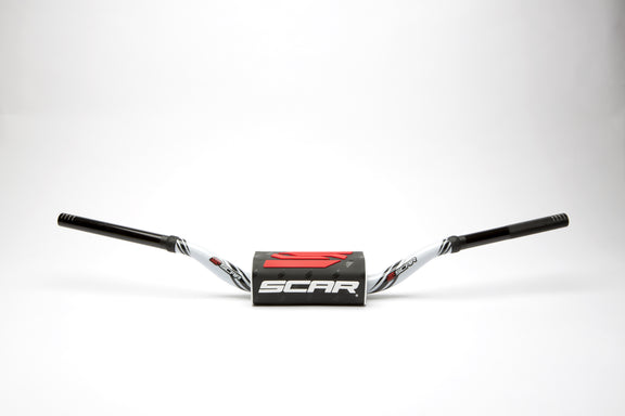 Scar O² Stuur Ø28,6 mm McGrath/Short KTM Stuur wit, Zwart