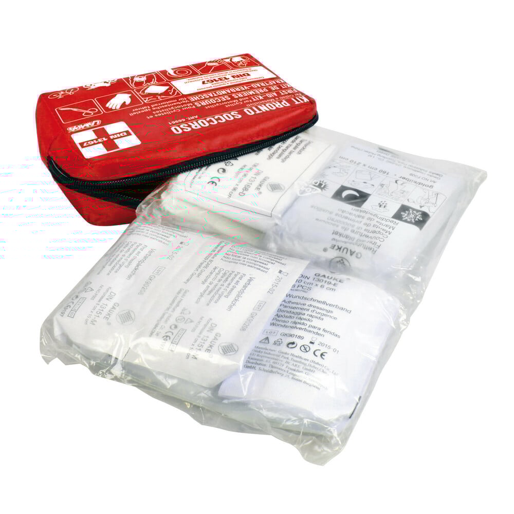 EHBO-set voor motorrijders DIN 13167