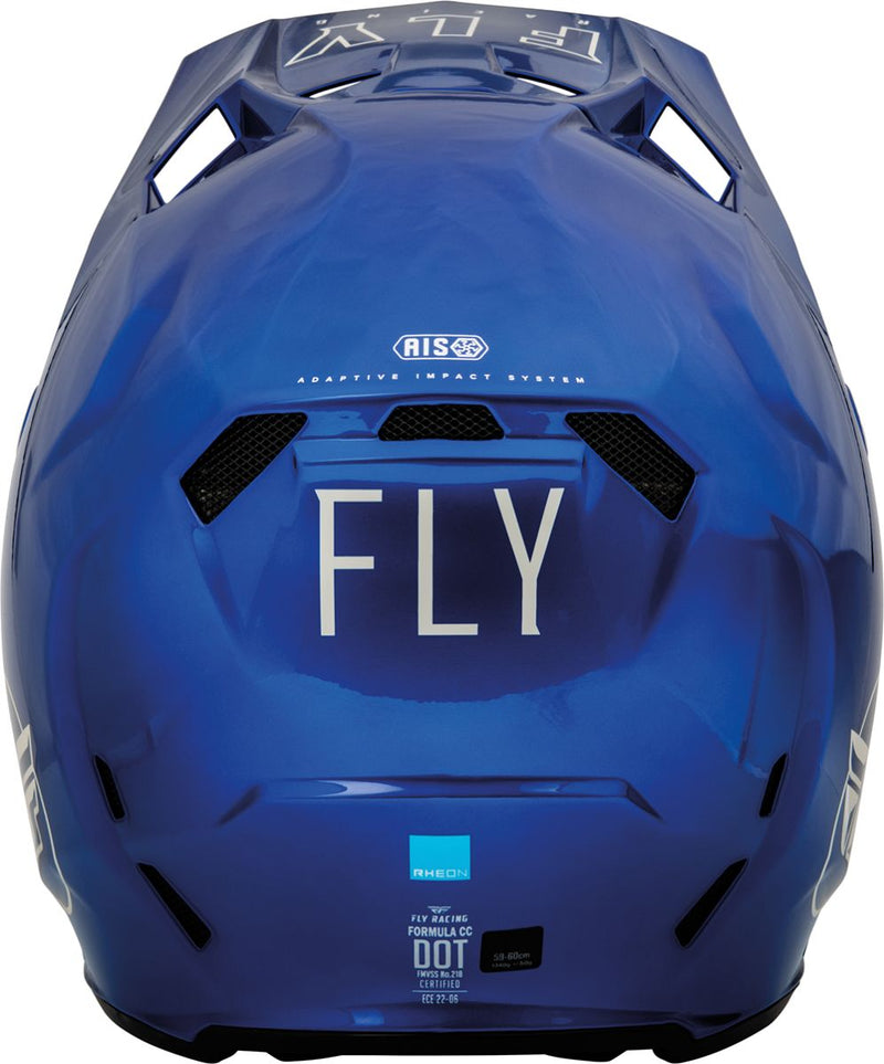 Fly Helmet Formula CC Centrum Blauw Grijs