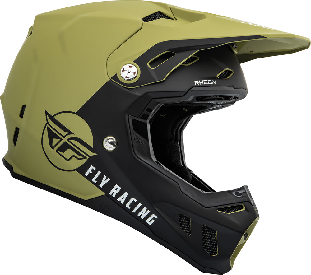 Fly Helmet Formula CC Centrum Olive Groen Zwart