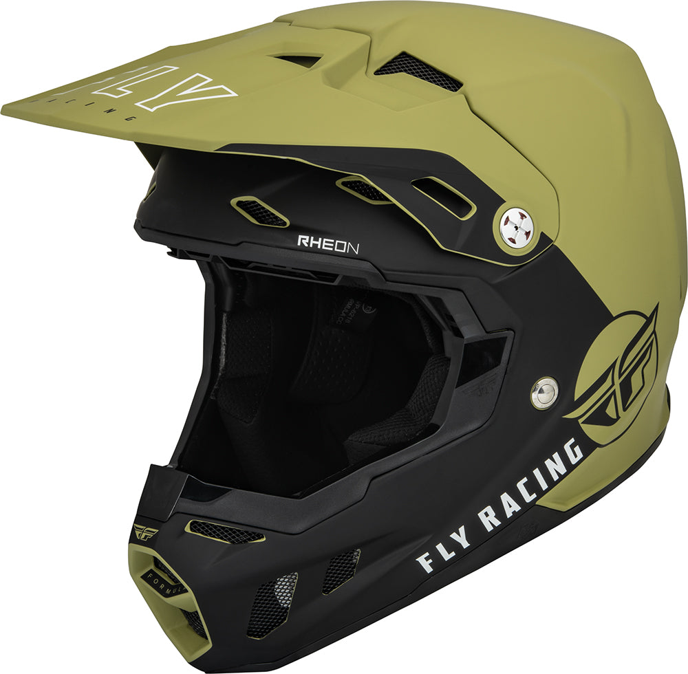 Fly Helmet Formula CC Centrum Olive Groen Zwart