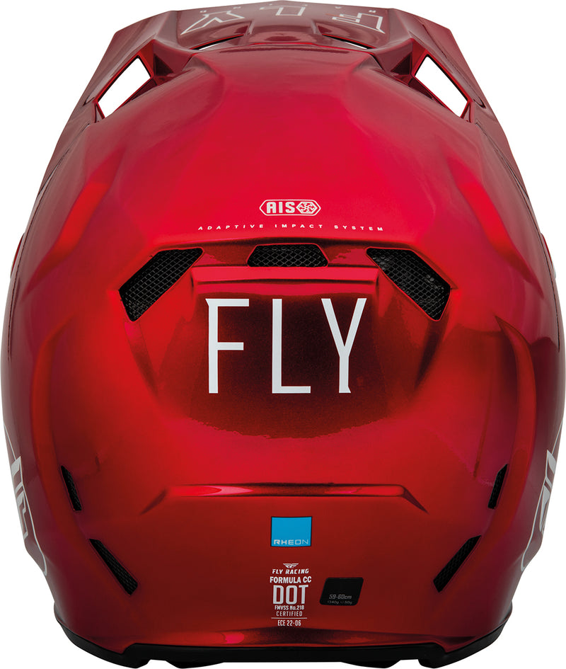 Fly Helmet Formula CC Centrum Rood Wit