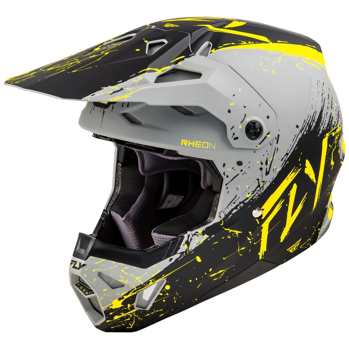 Fly Helmet Formula CP Manic Matt Zwart Geel