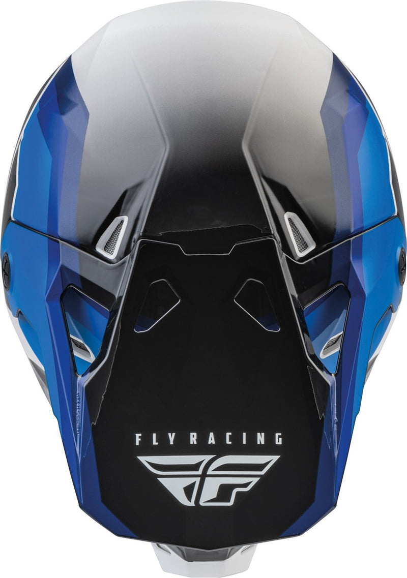 Fly Helmet Formula CP Rush Zwart Blauw Wit