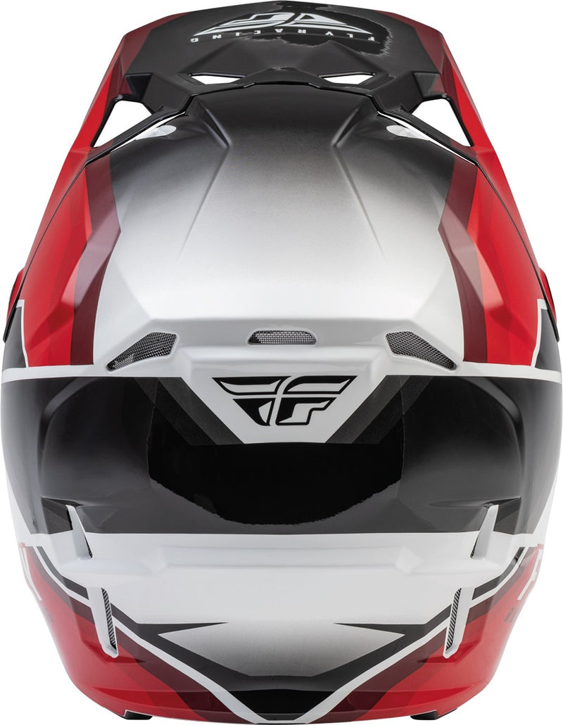 Fly Helmet Formula CP Rush Zwart Rood Wit