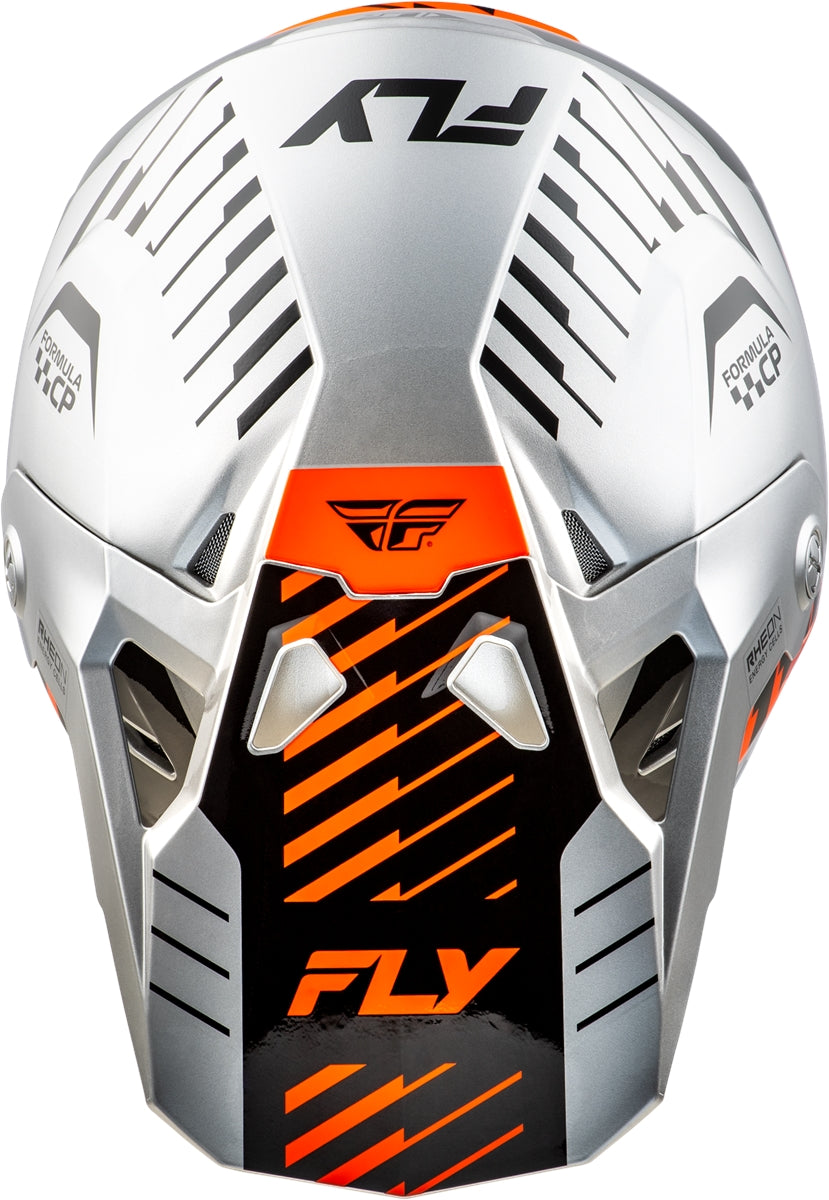 Fliegenhelm Formula CP Slice Grau Orange Schwarz