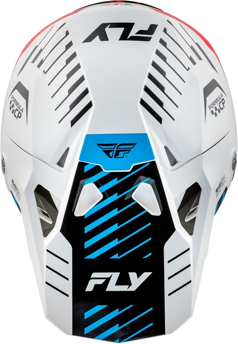 Fly Helmet Formula CP Slice Wit Rood