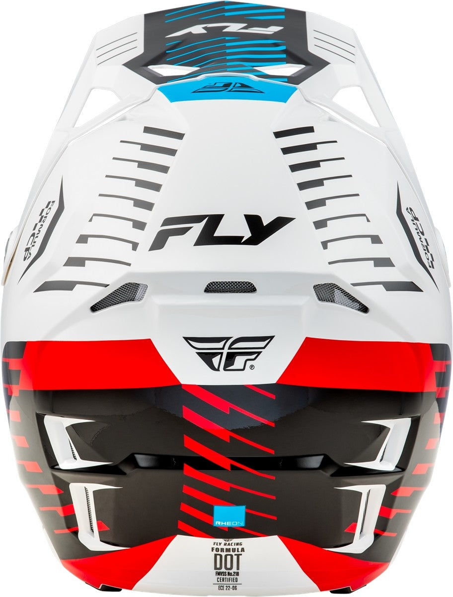 Fly Helmet Formula CP Slice Wit Rood