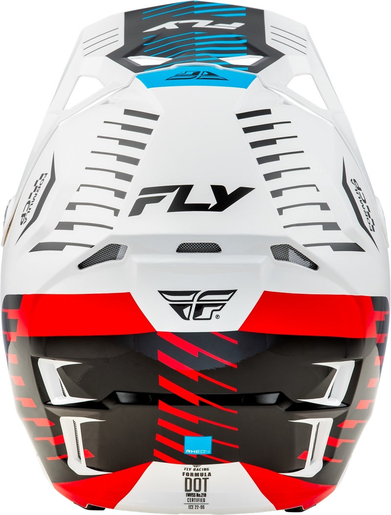 Fly Helmet Formula CP Slice Wit Rood