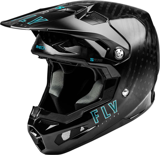 Fly Helmet Formula S Carbon Solid Zwart