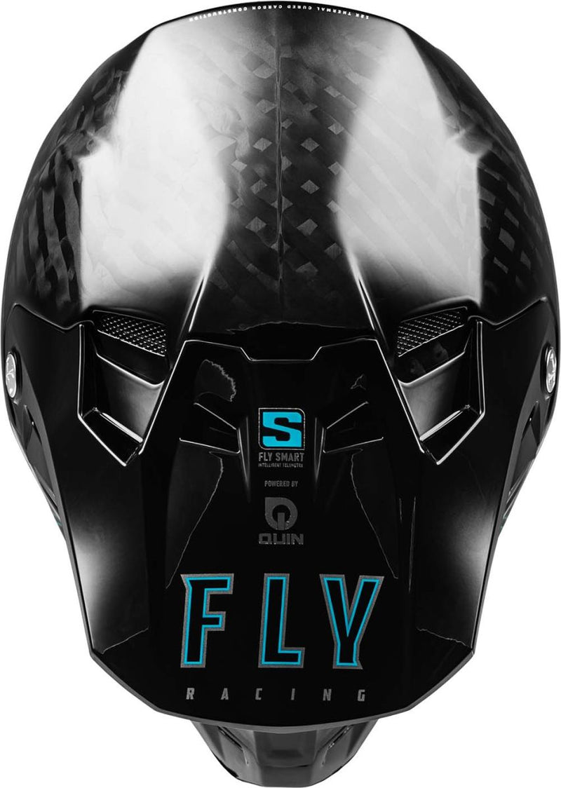 Fly Helmet Formula S Carbon Solid Zwart
