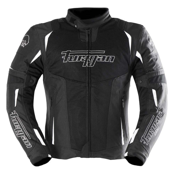 Furygan Ultra Spark 3-in-1 Vented+ Black/White Motorcycle Jacket
