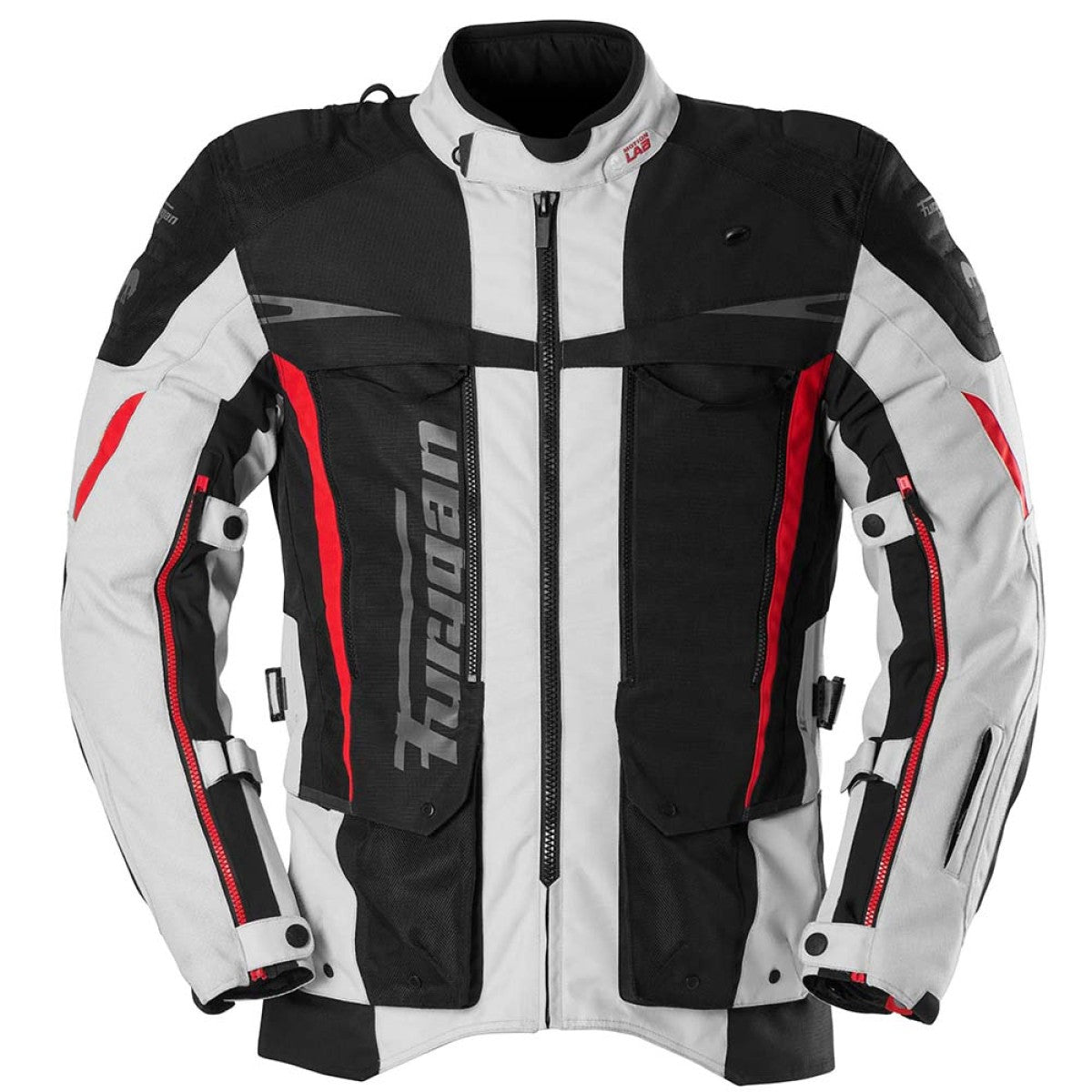 Furygan Montroc Kevlar Primaloft 3In1+ Zwart-Pearl-Rood