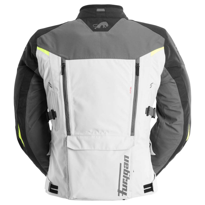 Furygan Challenger Grijs-Wit-Geel Fluo