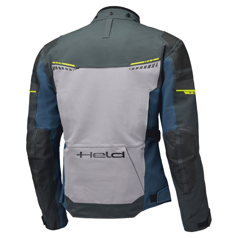 Held tamarack top adventure jacket anthracite-grey-blue