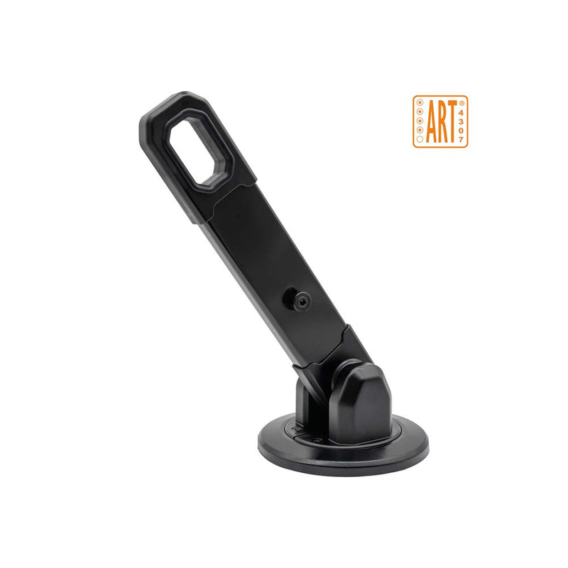 Hiplok AX1000 Anti-Angle Grinder grondanker met zwenkarm - Zwart