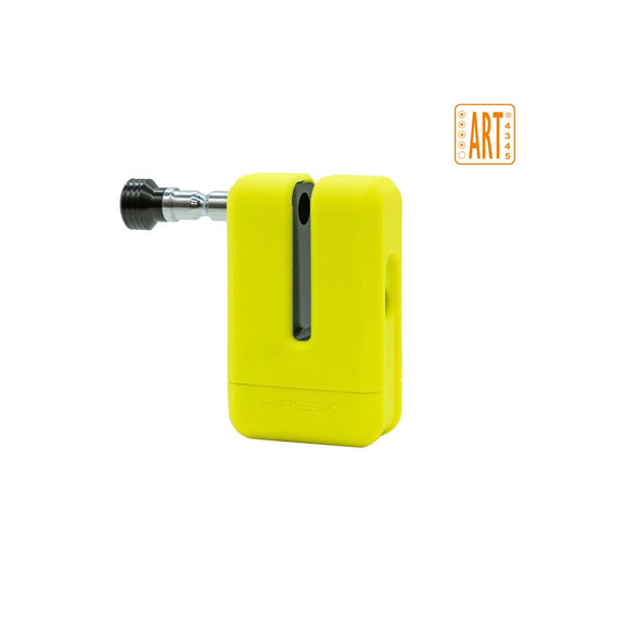 Hiplok MD1000 Moto schijfremslot - Fluogeel