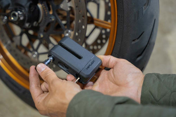 Hiplok MDX Moto schijfremslot - Zwart