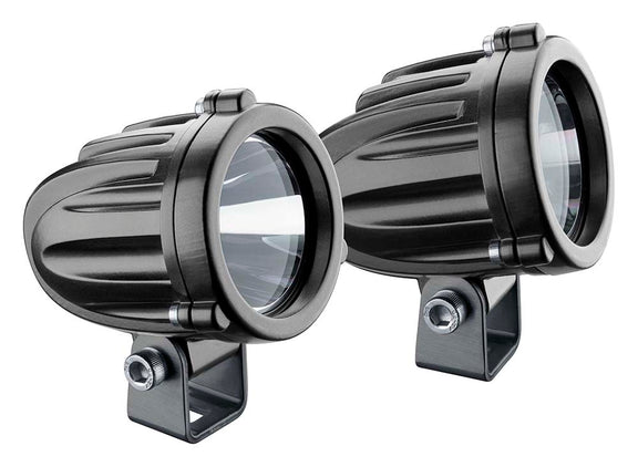 Interphone Ledverstralers 10W Spot – Set van 2 met ECE R112 Goedkeuring