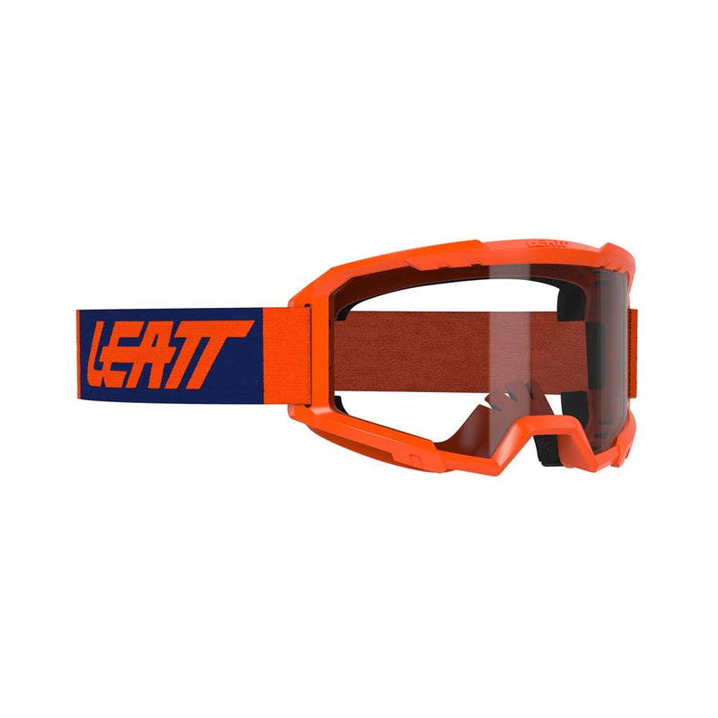 Leatt Vizion 2.5 Crossbril Oranje en transparant, productfoto 3