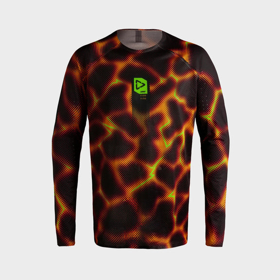 Leatt Moto 5.5 UltraWeld Crossshirt Vuuroranje, productfoto 6