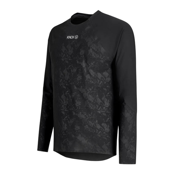 Knox Dual Active Base Layer Shirt Heren Zwart – Lange Mouw