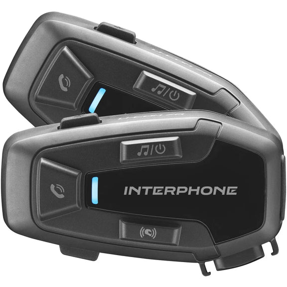 Interphone U-COM 7R Bluetooth Intercom Duo Pack – Communicatieset voor 2 Motorrijders