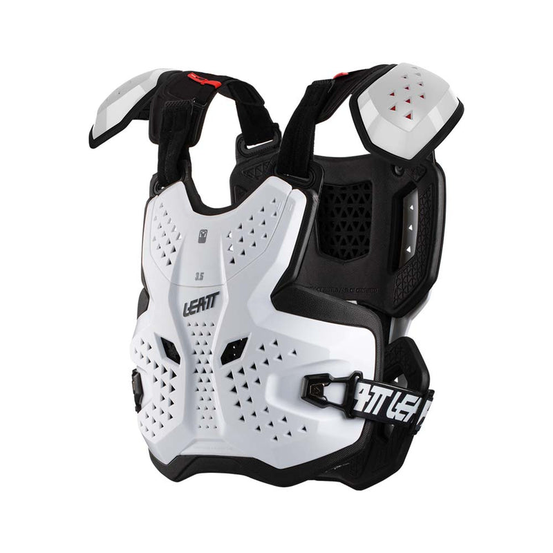 Leatt 3.5 Pro Borstbeschermer Wit, productfoto 2