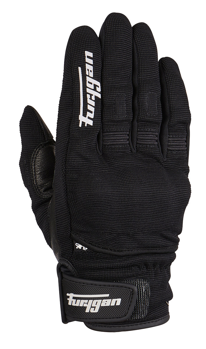 Furygan Jet Kid D3O motorhandschoenen Zwart, productfoto 1
