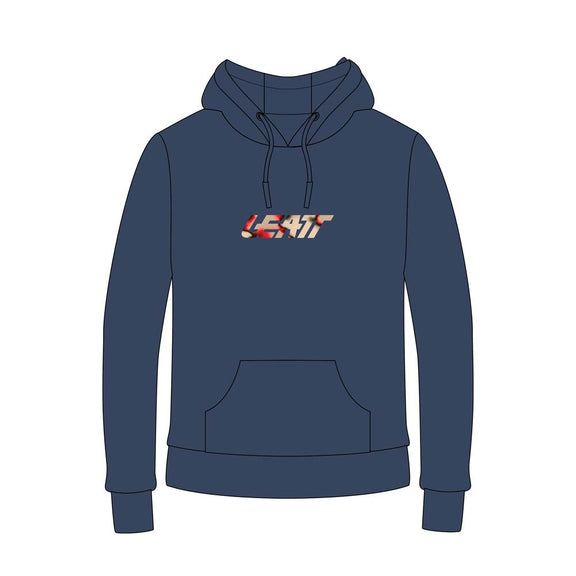 Leatt Hoodie Core Blauw, productfoto 3