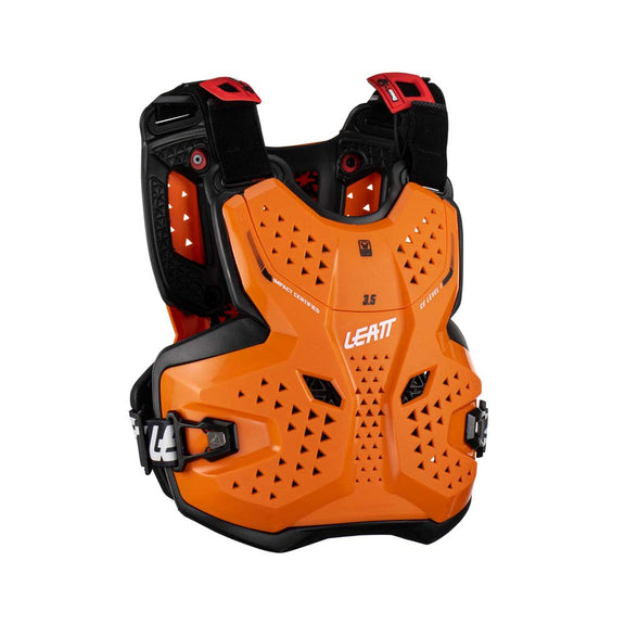 Leatt 3.5 Junior Borstbeschermer Oranje en zwart, productfoto 3