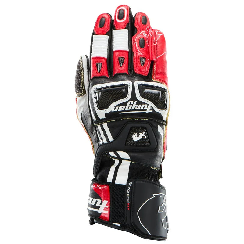 Furygan Styg21 x Kevlar motorhandschoenen Zwart-Wit-Rood, productfoto 1
