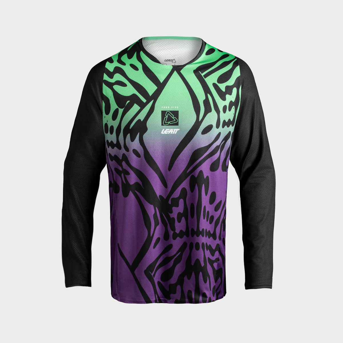 Leatt Moto 4.5 Lite Crossshirt Luipaard paars, productfoto 7