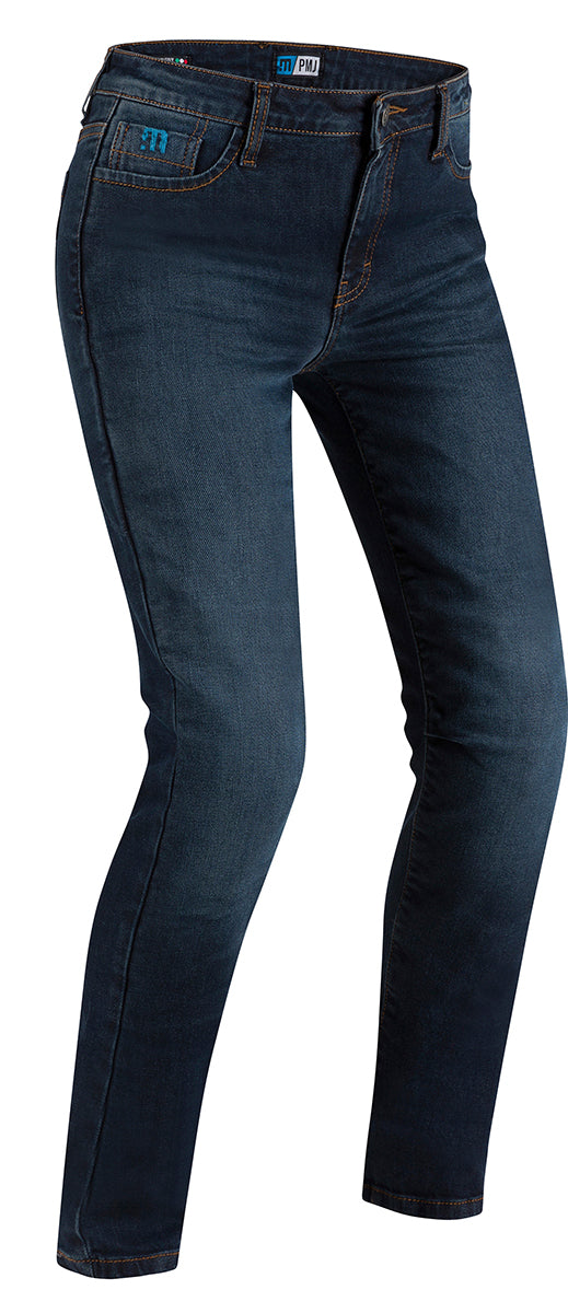 PMJ Caféracer Motorjeans Dames – AAA Twaron Motorbroek met Coolmax