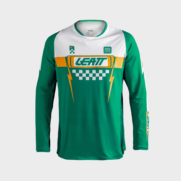 Leatt Moto 4.5 Lite Crossshirt Jadegroen, productfoto 6