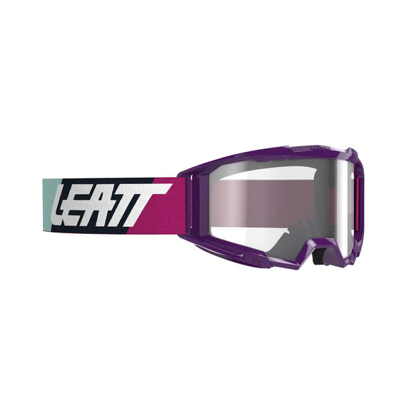 Leatt Vizion 3.5 Iriz Crossbril Paars en zilver, productfoto 3