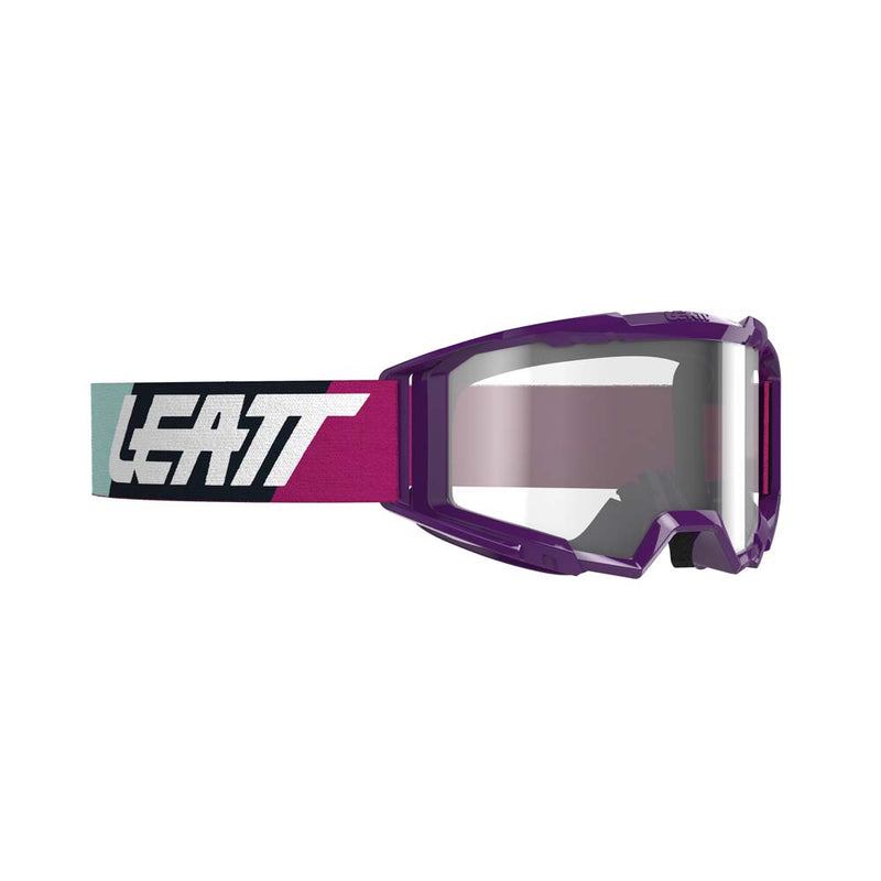 Leatt Vizion 3.5 Iriz Crossbril Paars en zilver, productfoto 3
