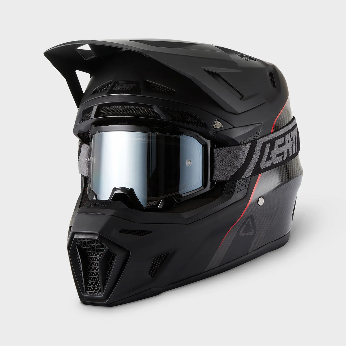 Leatt Moto 9.5 FIM Crosshelm met Crossbril Carbon, productfoto 6
