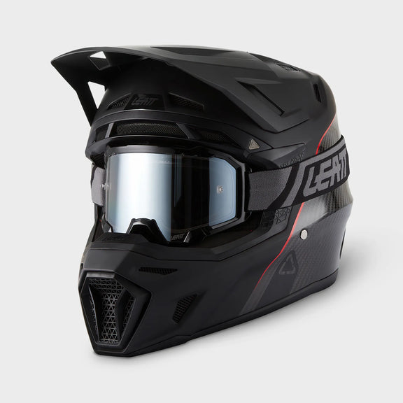 Leatt Moto 9.5 FIM Crosshelm met Crossbril Carbon, productfoto 6