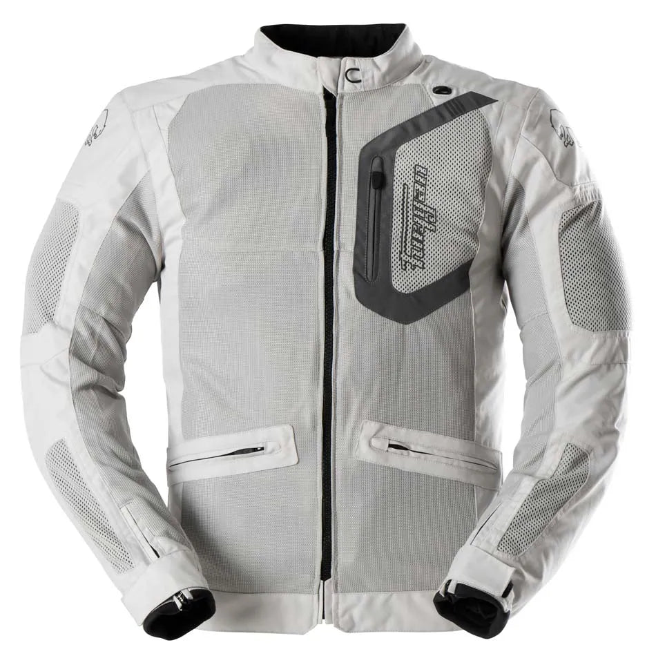 Furygan Aquilon motorjas Parelwit-Grijs, productfoto 1