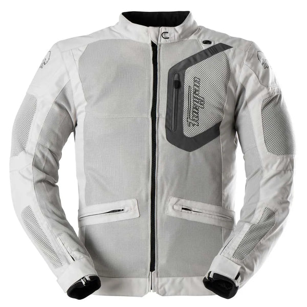 Furygan Aquilon motorjas Parelwit-Grijs