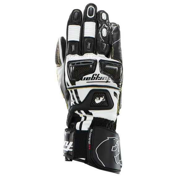 Furygan Styg21 x Kevlar motorhandschoenen Wit-Zwart, productfoto 1