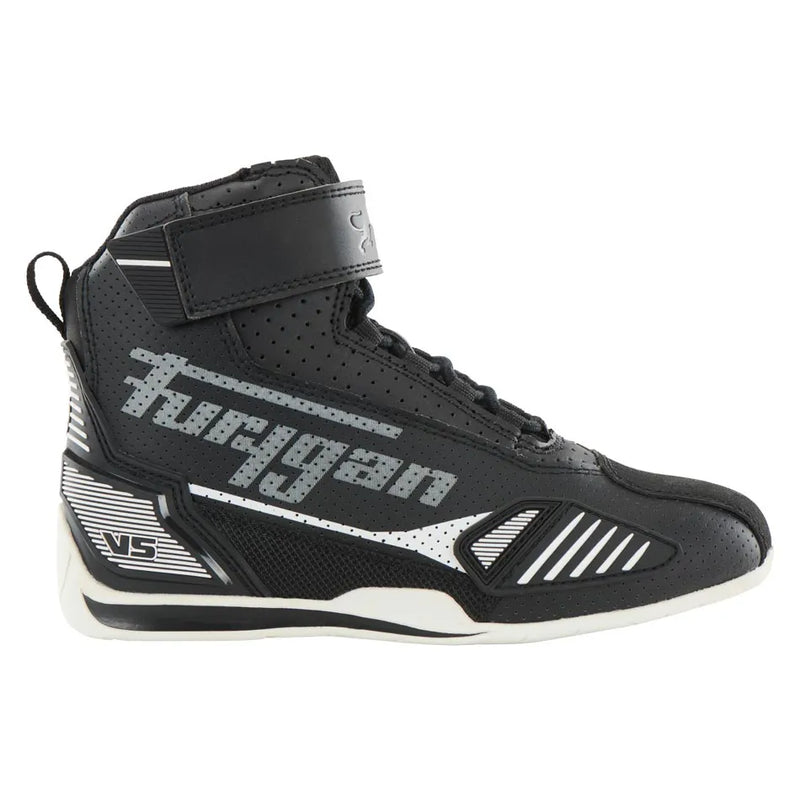 Furygan V5 D3O Lady Vented motorschoenen Zwart-Wit, productfoto 1