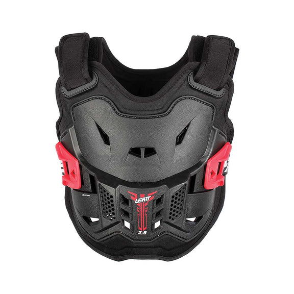 Leatt 2.5 Mini Junior Borstbeschermer Zwart en rood, productfoto 3