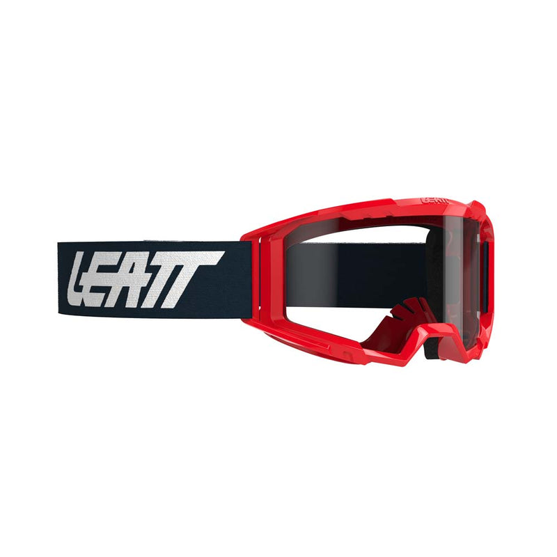 Leatt Vizion 3.5 Crossbril Rood en transparant, productfoto 3