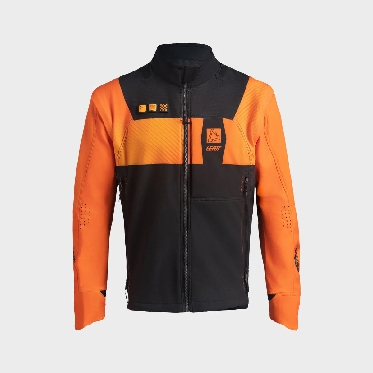 Leatt Moto 4.5 Enduro Motorjas Gestreept oranje, productfoto 6