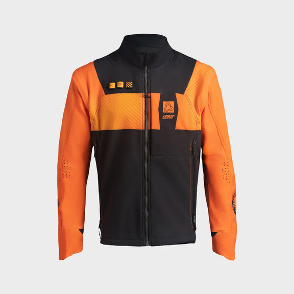 Leatt Moto 4.5 Enduro Motorjas Gestreept oranje, productfoto 6