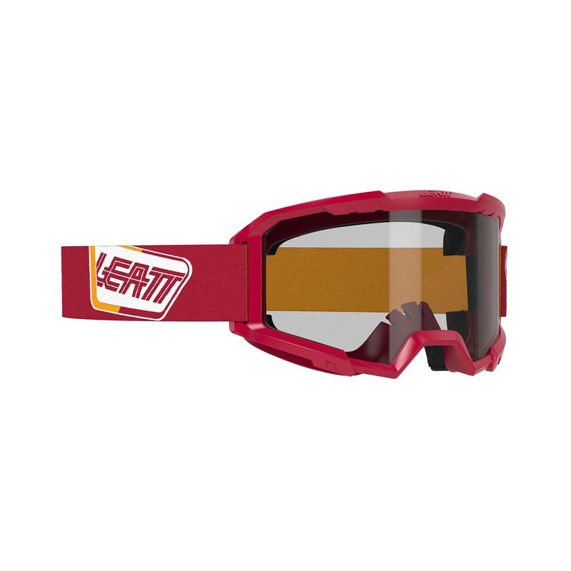 Leatt Vizion 2.5 Crossbril Rood en transparant, productfoto 2